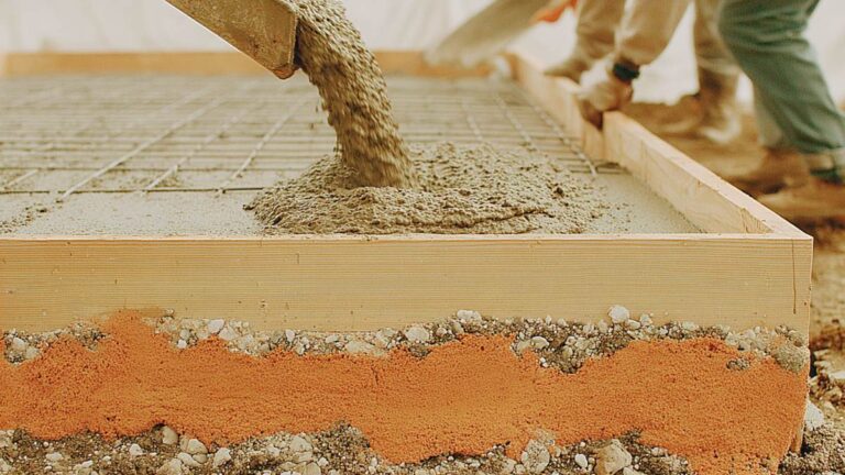 couler une dalle en béton directement sur la terre