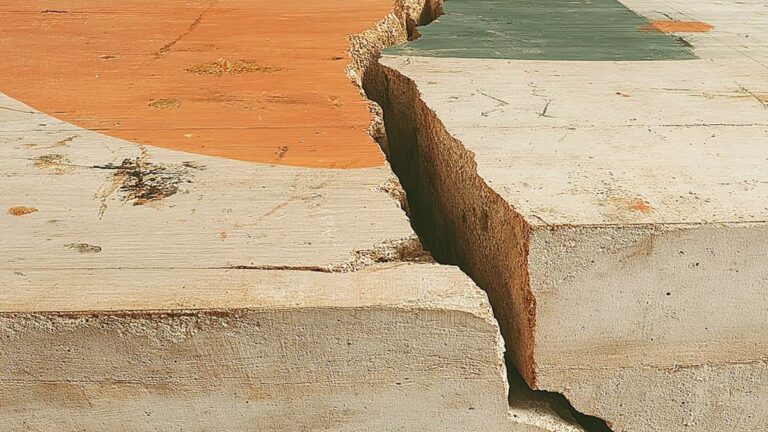 rénover une dalle de béton fissuré