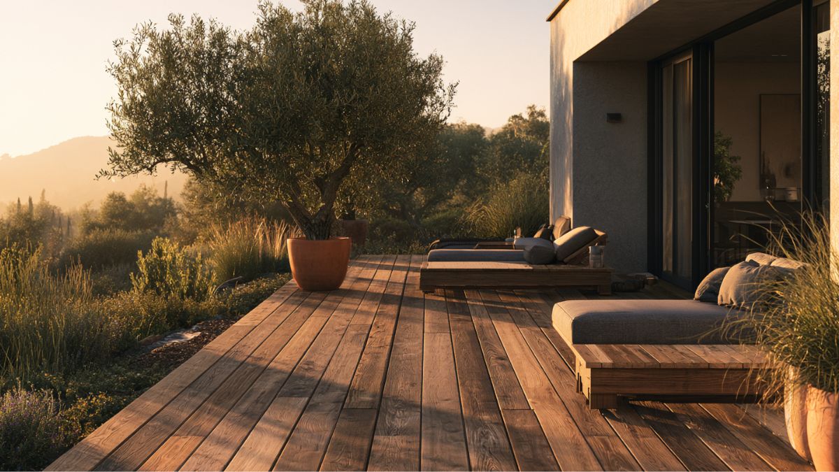 Réussir la pose d'une terrasse bois sur parpaing