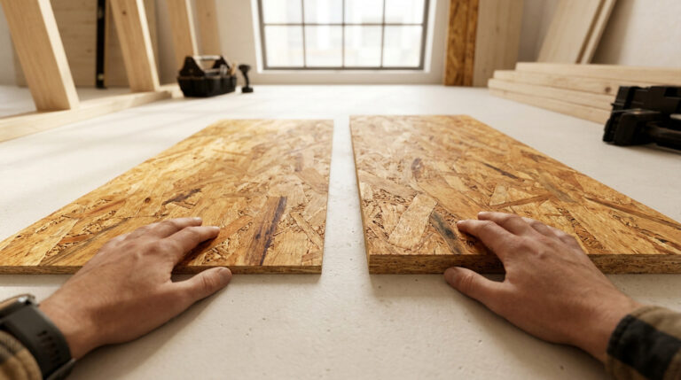 Plancher OSB : comment choisir entre le 18 et le 22 mm ?